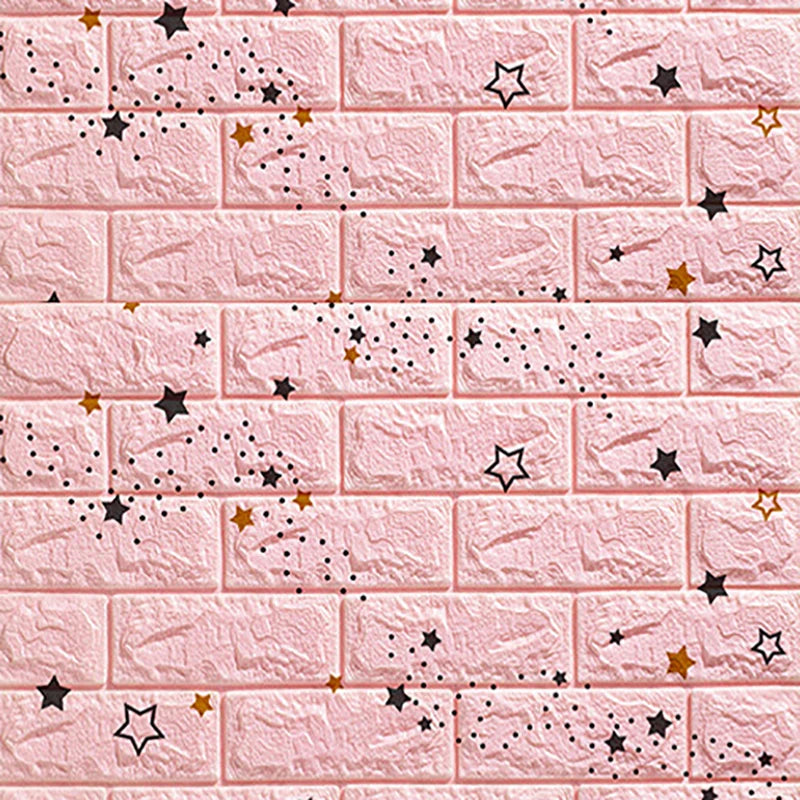 1-30Pcs 77*70/35*30cm 3D Wall Sticker Imitation Brick Bedroom Home Decor Waterproof Self-adhesive DIY Wallpaper for Living Room