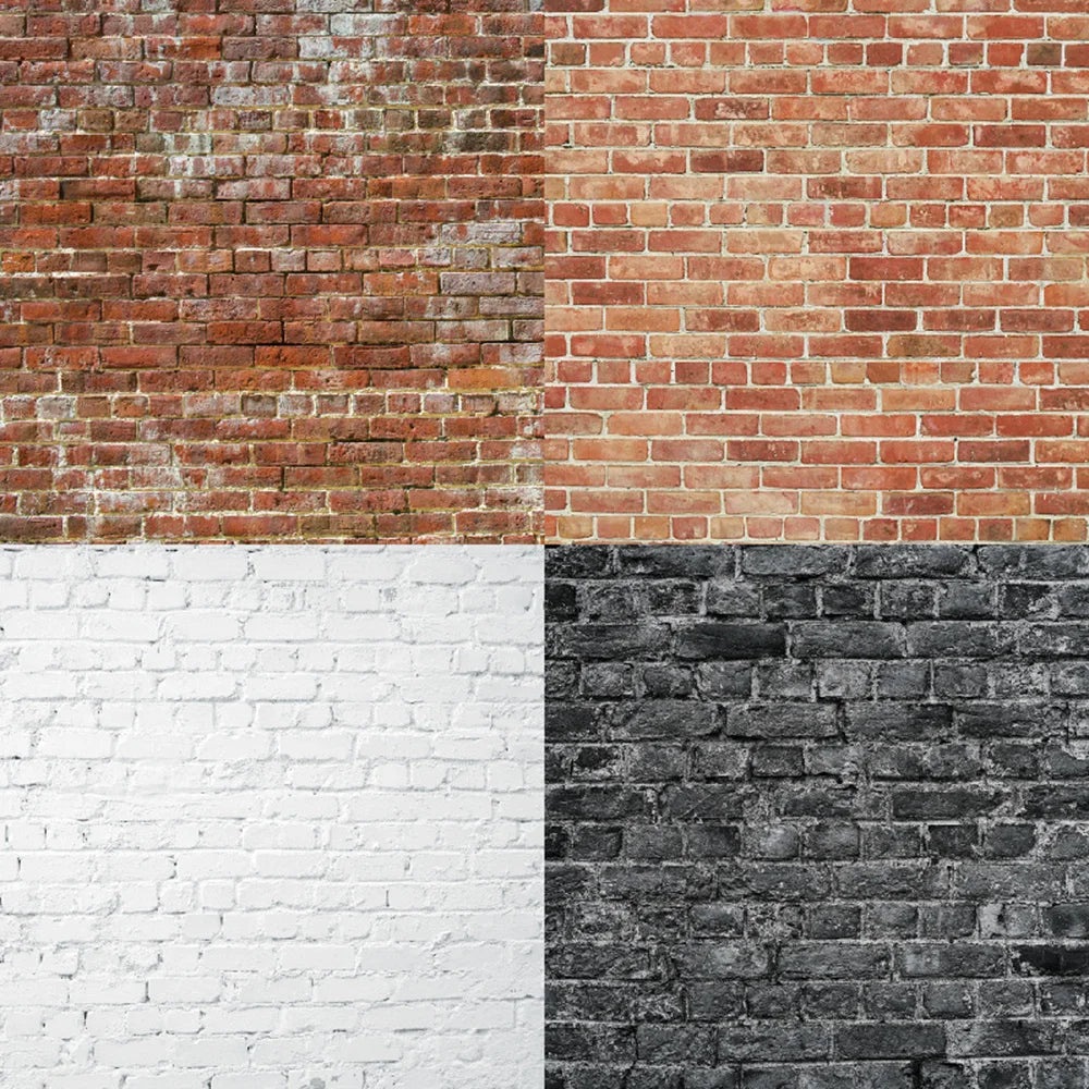 12 Sheets Brick Wall Pattern Scrapbooking Material Hand Account Background Paper DIY Album Scrapbook Papers