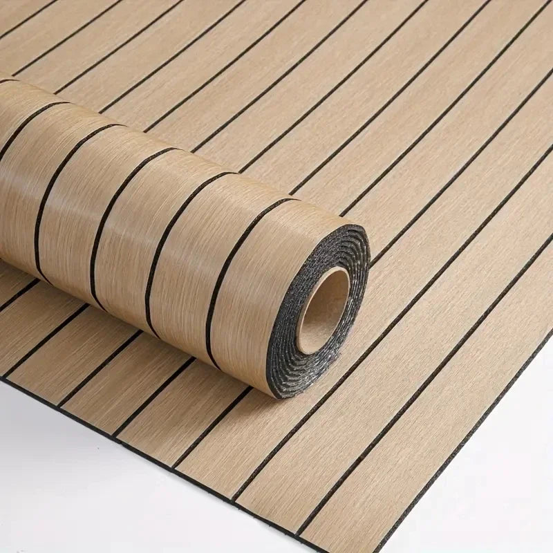 Extra Thick 3D Retro Wood Grain Self-adhesive Wallpaper Perfect for DIY Ceiling and Wall Projects SXP Resin Removable Waterproof