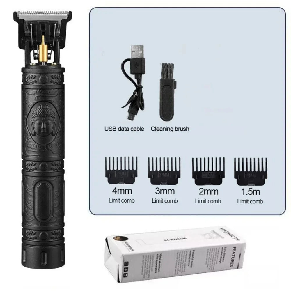 Hair Trimmer T9 Hair Clipper Beard Shaving Body Clippers Electric Hair Cutting Machine Professional Barber Men Trimmer Shaver