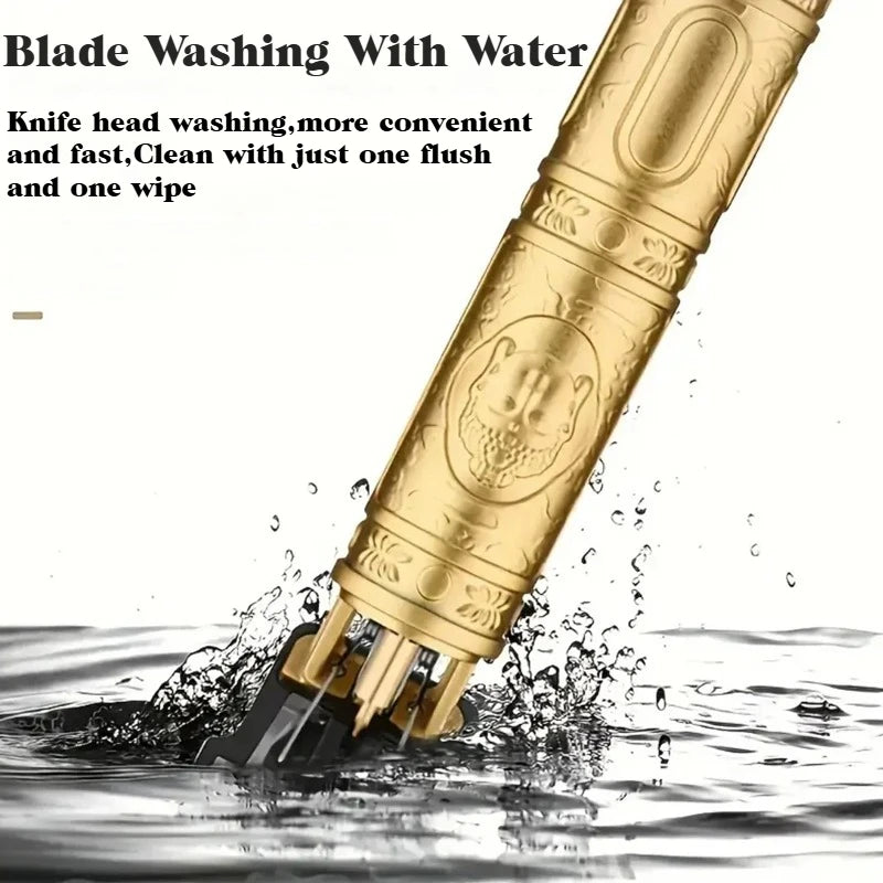 T9 Vintage Cordless Hair Cutting Machine - Professional Barber Trimmer for Men Beard Shaving for Shavers with Lightweight Design