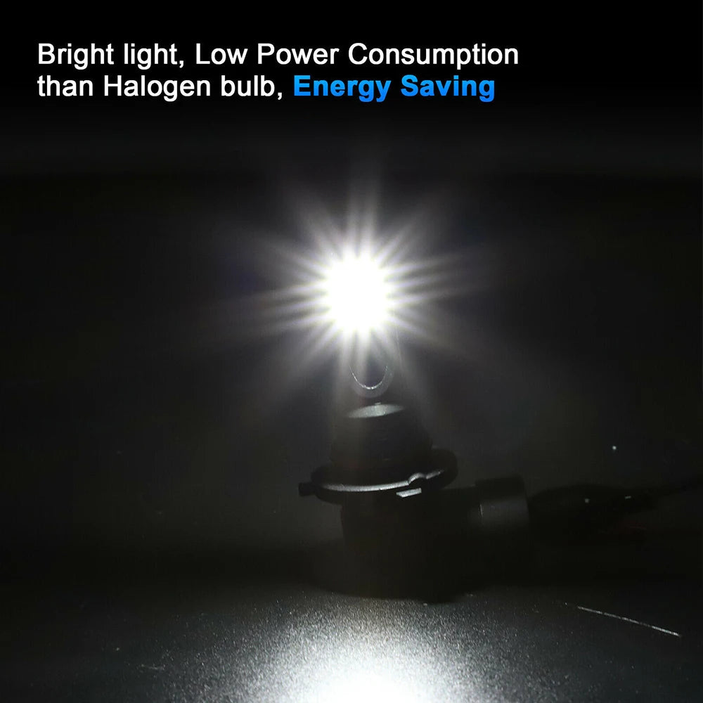 H7 Led Light Bulb Kit Car Fog Light Bulbs 55w Super-Bright 6000k White Led Lights For Vehicles High Power Auto Headlight LED DRL