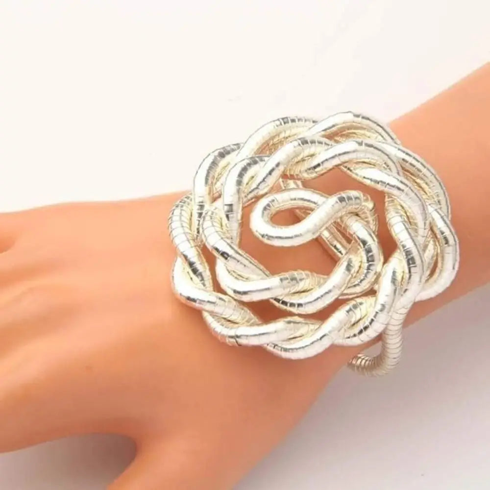 New Alloy Bendable Snake Necklace Gold Color Twistable Flexible Choker Jewelry Accessories Punk Bracelet