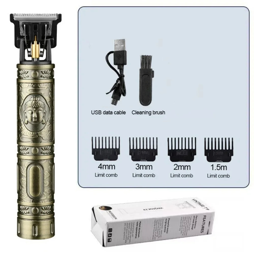 Hair Trimmer T9 Hair Clipper Beard Shaving Body Clippers Electric Hair Cutting Machine Professional Barber Men Trimmer Shaver