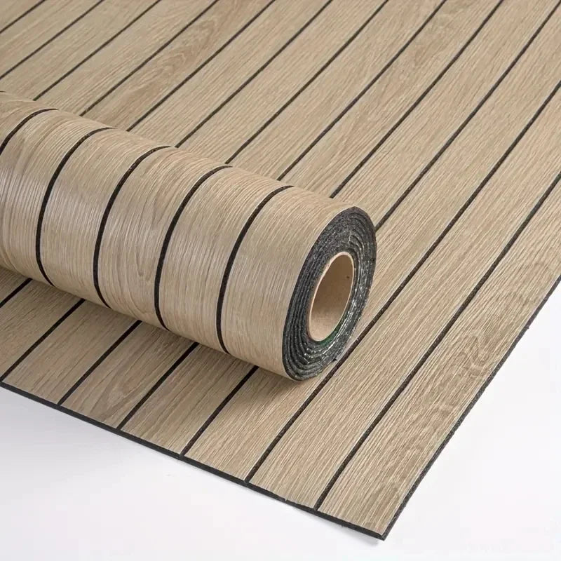 Extra Thick 3D Retro Wood Grain Self-adhesive Wallpaper Perfect for DIY Ceiling and Wall Projects SXP Resin Removable Waterproof